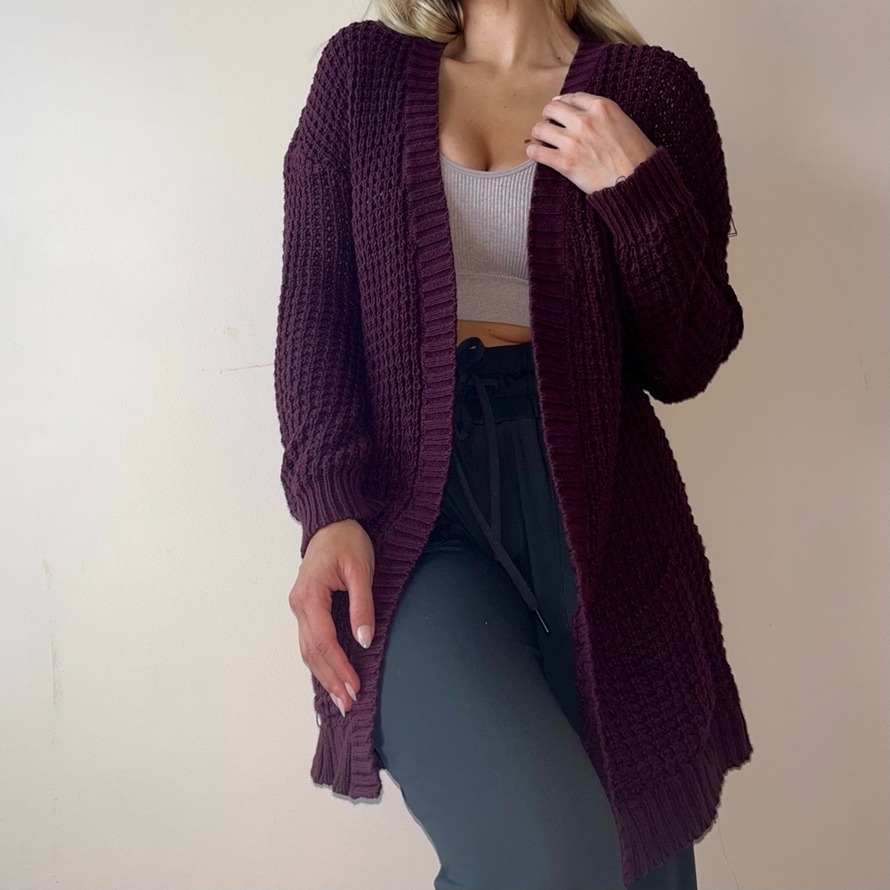 Express knit cardigan